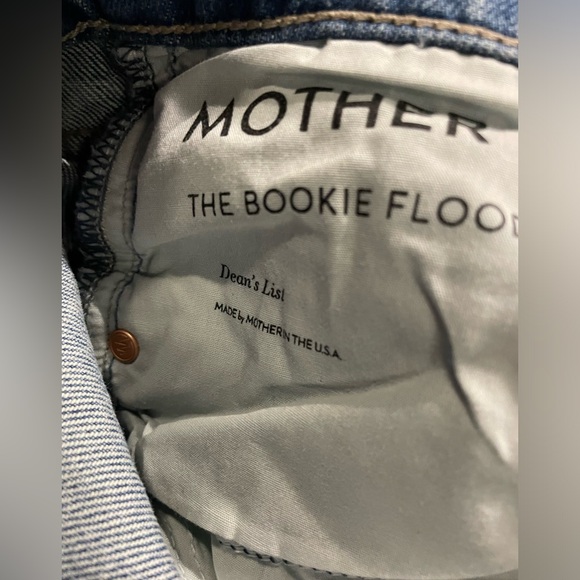 MOTHER “BOOKIE FLOOD” WASH: DEANS LIST *HIGH WAIST/BOOT CUT SIZE 28 *NWT $268.00 - Picture 11 of 14